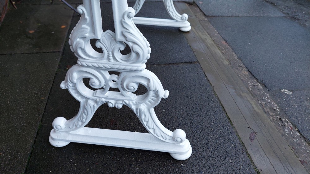 Victorian Coalbrookdale Style Garden Table View V
