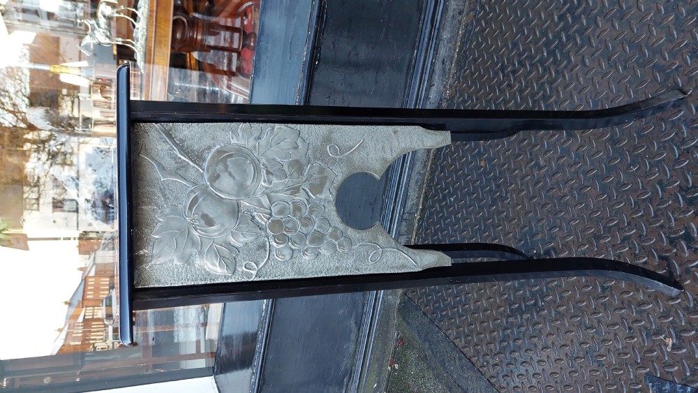 Arts and Crafts Ebonised Jardiniere Torchere Stand View II