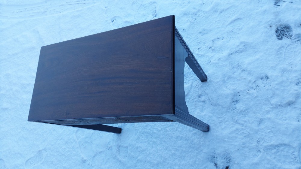 George II Mahogany Lowboy View II