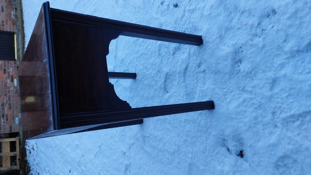George II Mahogany Lowboy View III