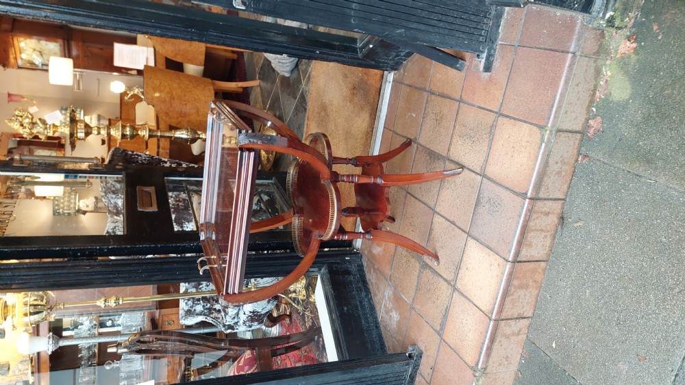 Edwardian Mahogany Drinks Occasional Table View III