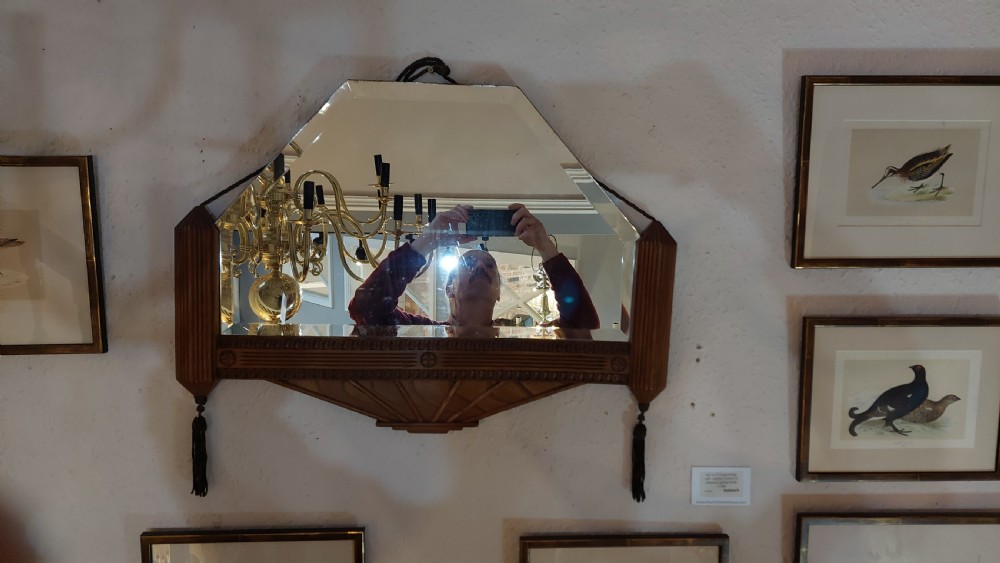  Art Deco Mirror of Geometric Form View V