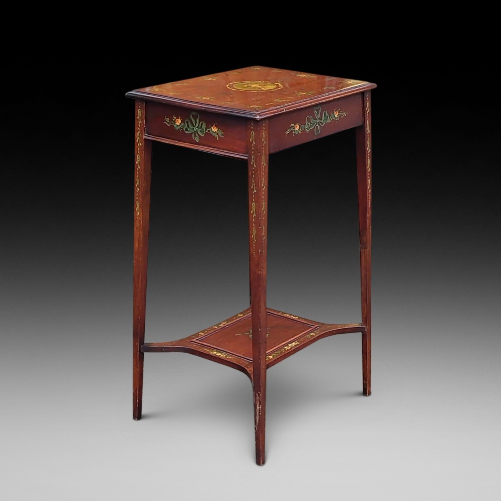 Edwardian Painted Mahogany Side Table