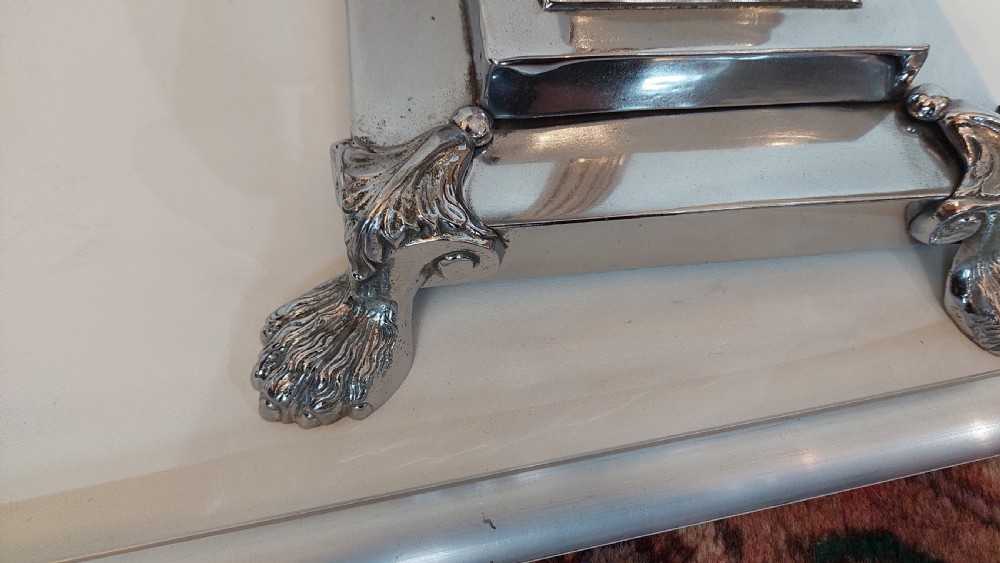 Early 20thC Silver Plated Standard Lamp View II