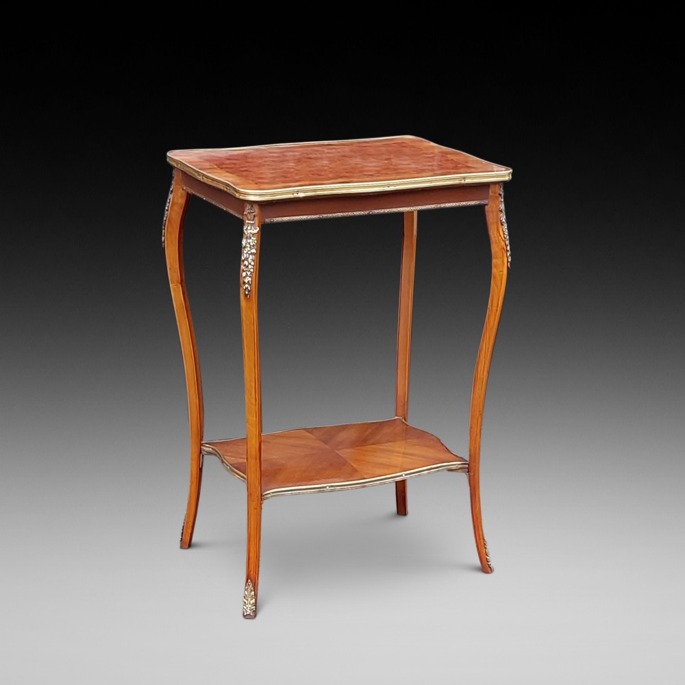 Early 20thC French Parquetry Table