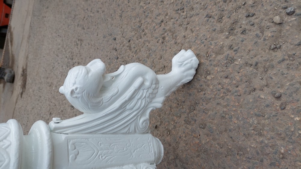 Pair of Victorian Cast Iron Torcheres View VI
