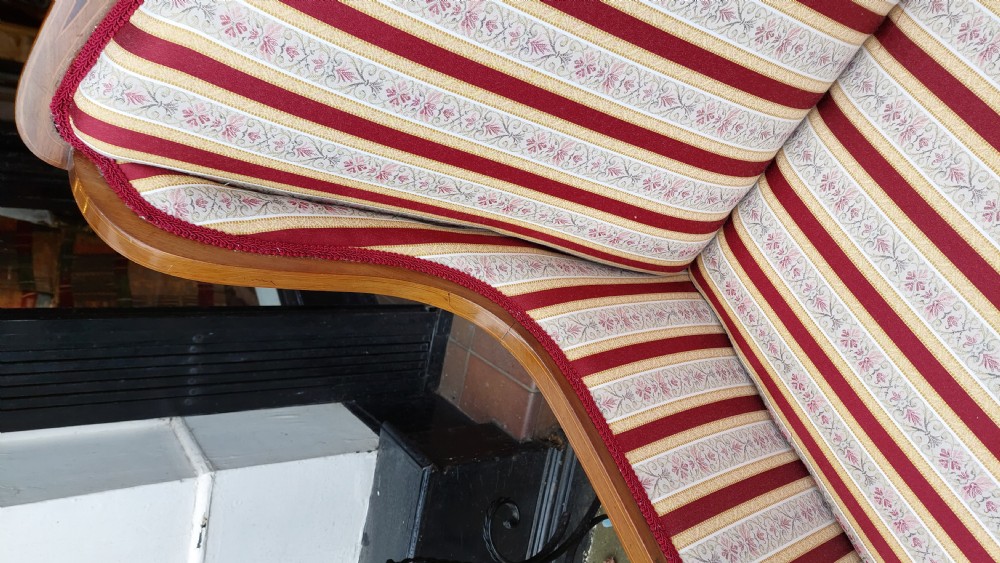 Late 19thC Sheraton-style Mahogany Armchair View III