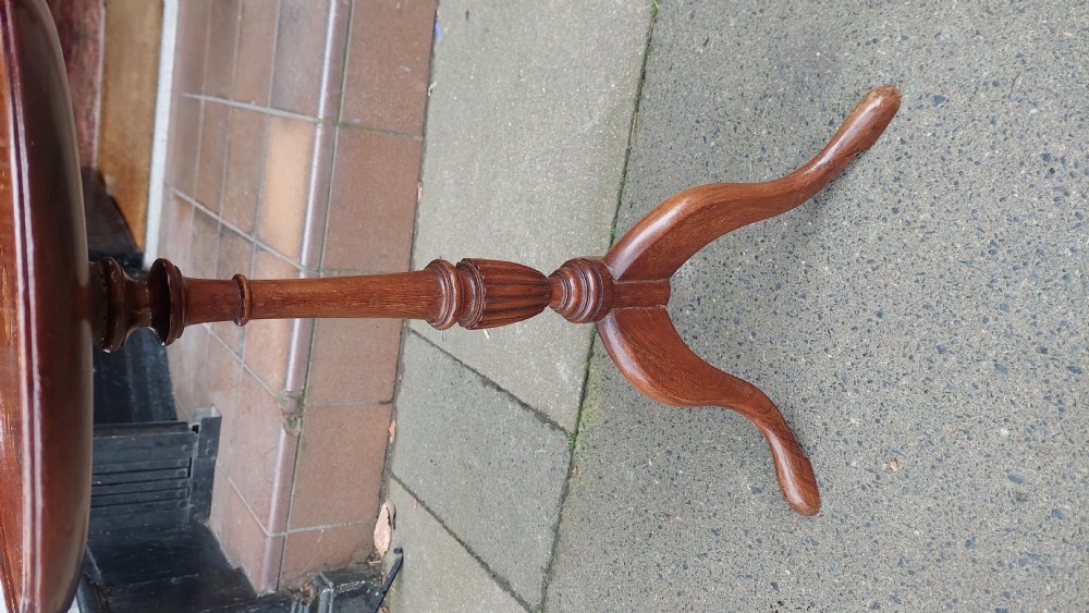 Edwardian Mahogany Occasional Lamp Table View III