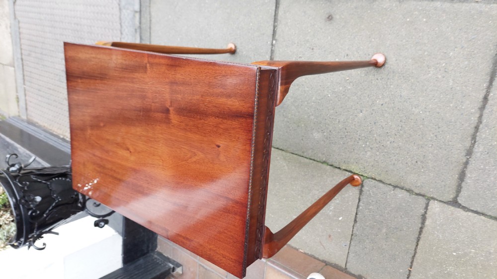 Late 19thC Chinese Chippendale Style Silver Table View VI