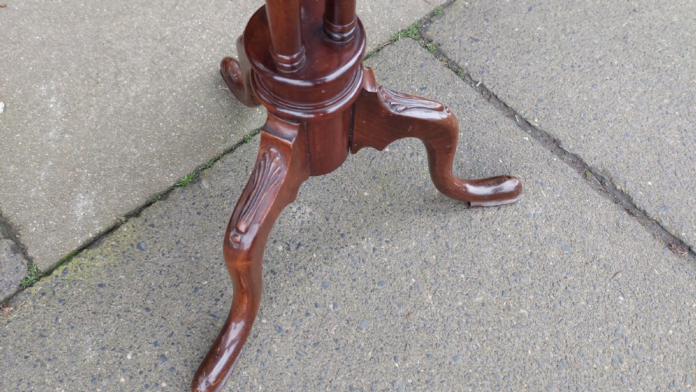 Edwardian Mahogany Occasional Wine Table View II