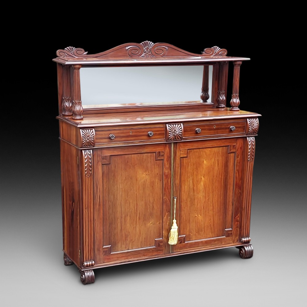 Regency Goncalo Alves Chiffonier Cabinet
