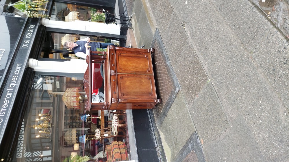 Regency Goncalo Alves Chiffonier Cabinet View III