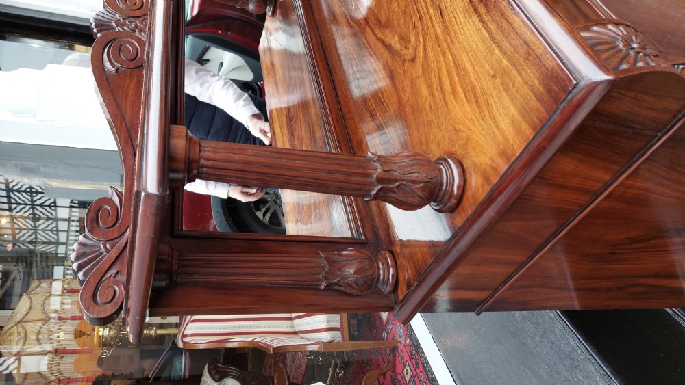 Regency Goncalo Alves Chiffonier Cabinet View VI
