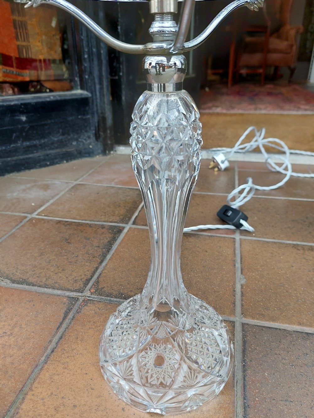 1920's Crystal Table 