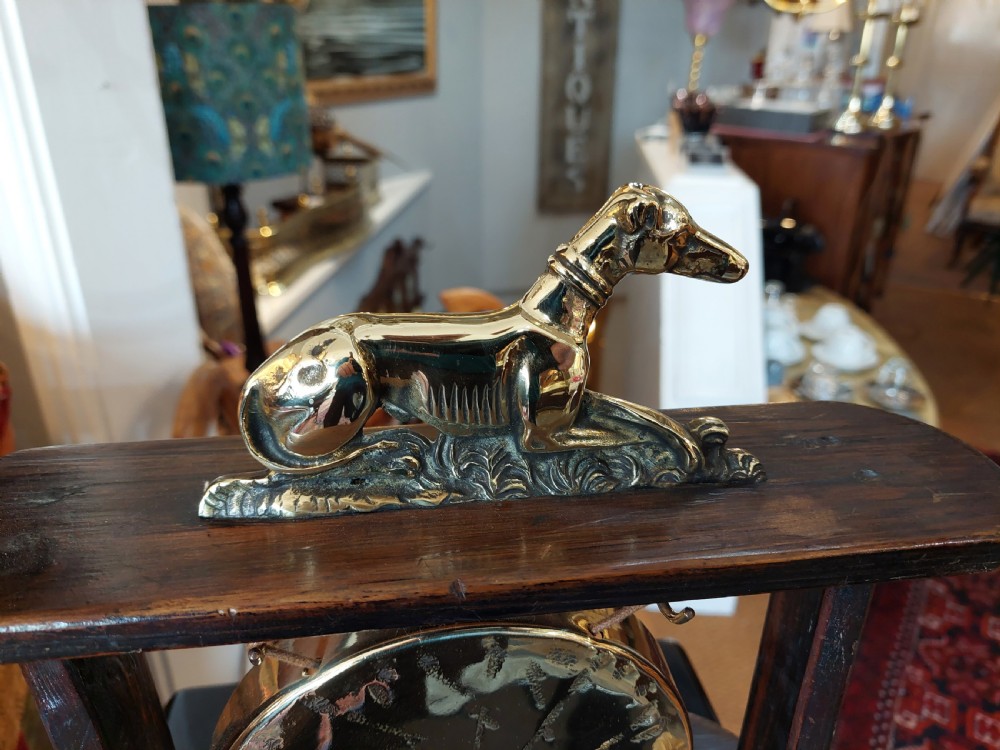 1920's Oak and Brass Table Dinner Gong View II