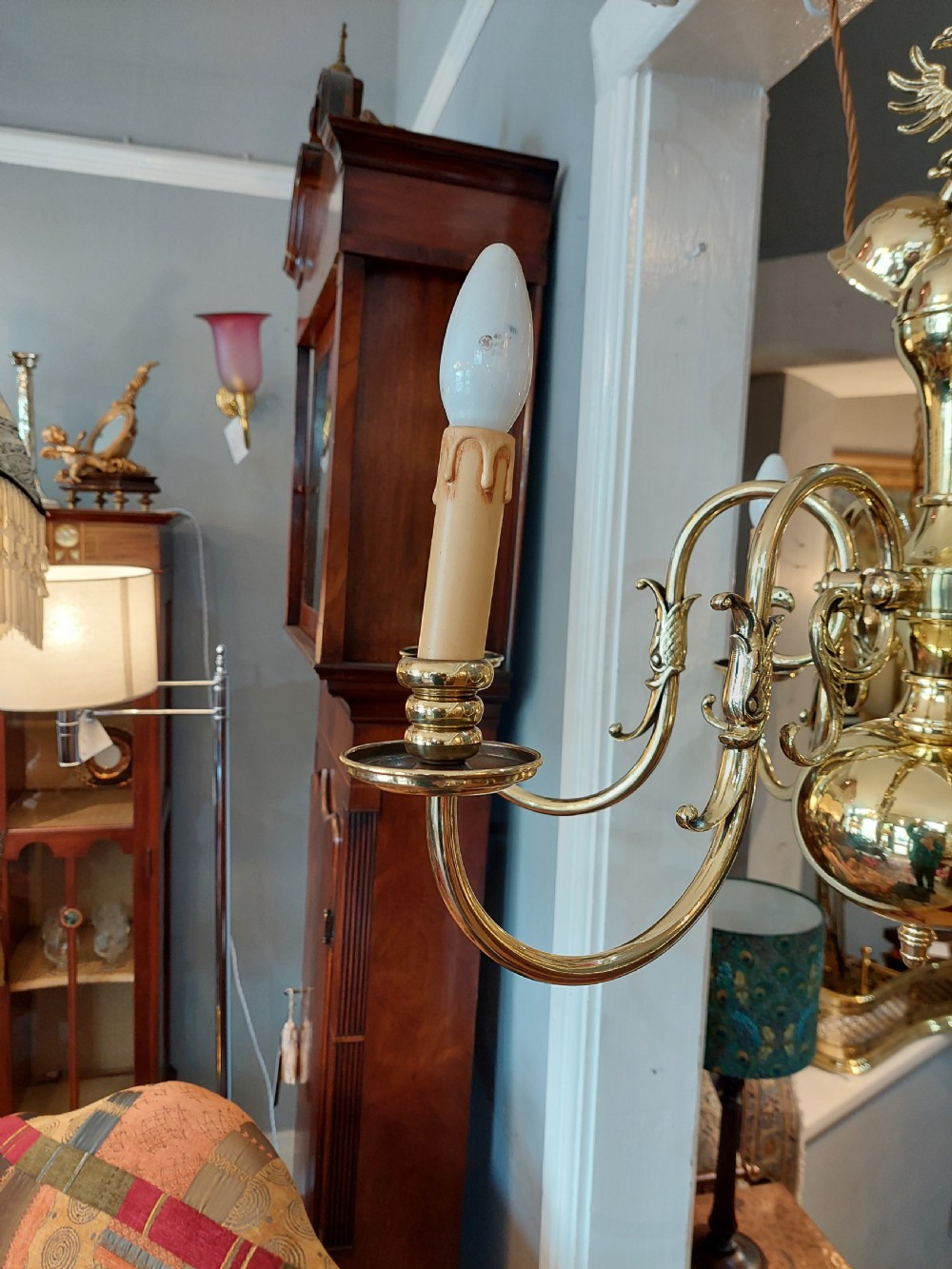 Pair of Early 20thC Dutch Chandeliers View IV