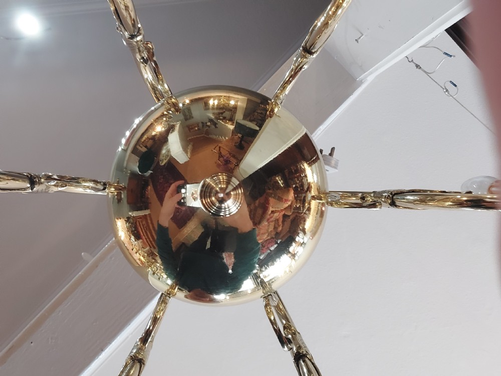 Pair of Early 20thC Dutch Chandeliers View V