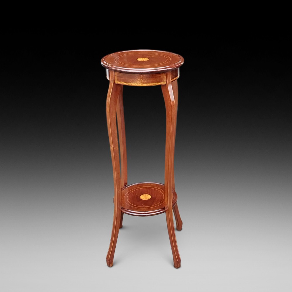 Edwardian Mahogany Torchere Stand
