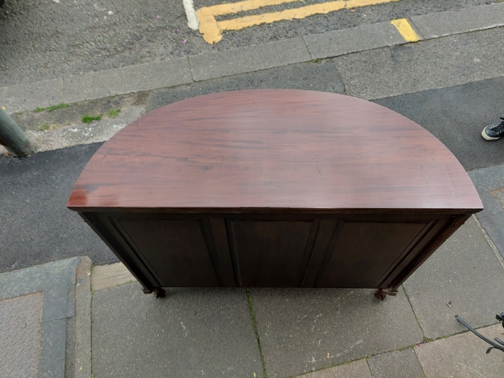 Early 20th Century Mahogany Drinks Side Cabinet View VIII