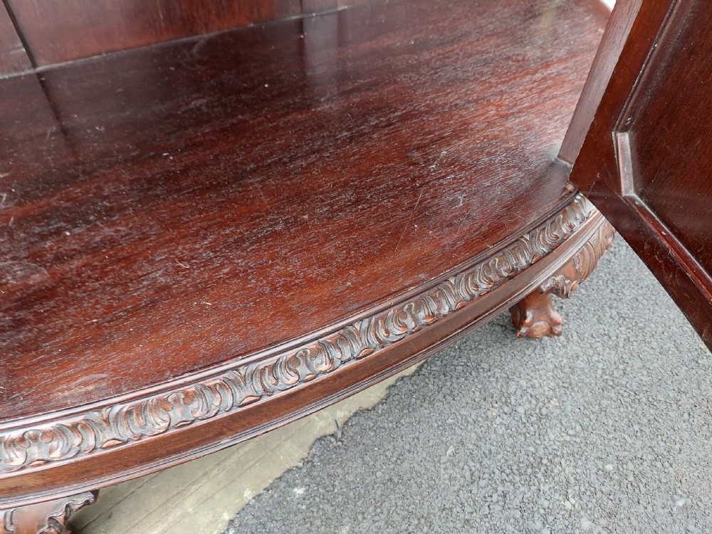 Early 20th Century Mahogany Drinks Side Cabinet View XII