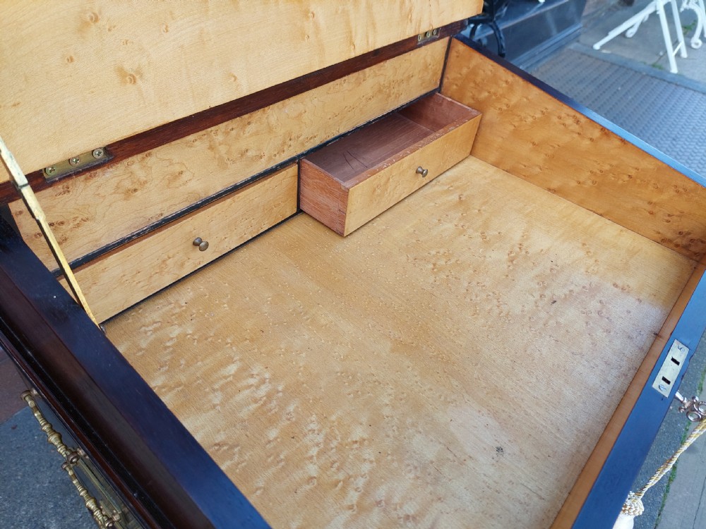 Victorian Rosewood Davenport View VIII