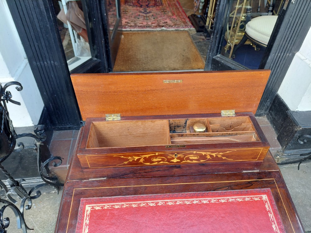 Victorian Rosewood Davenport View X