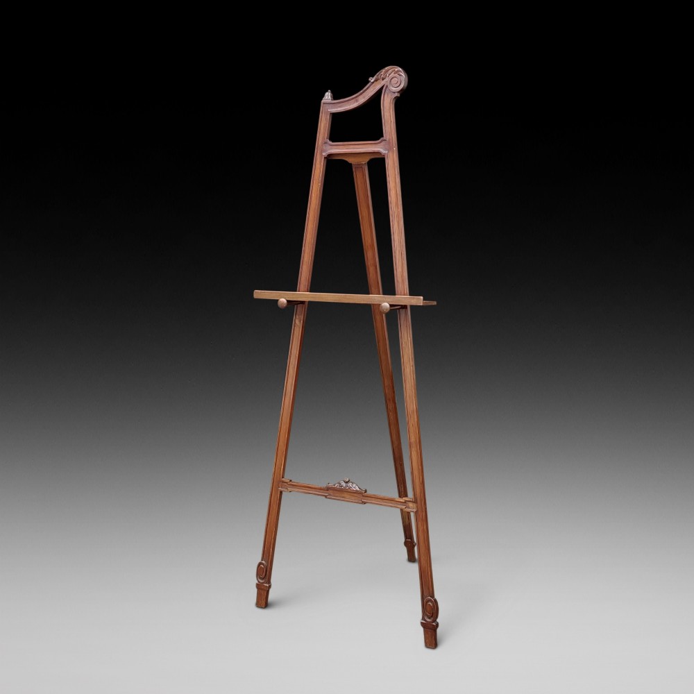 Edwardian Mahogany Easel