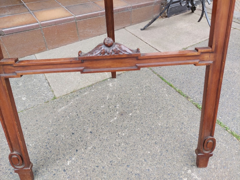 Edwardian Mahogany Easel View IV
