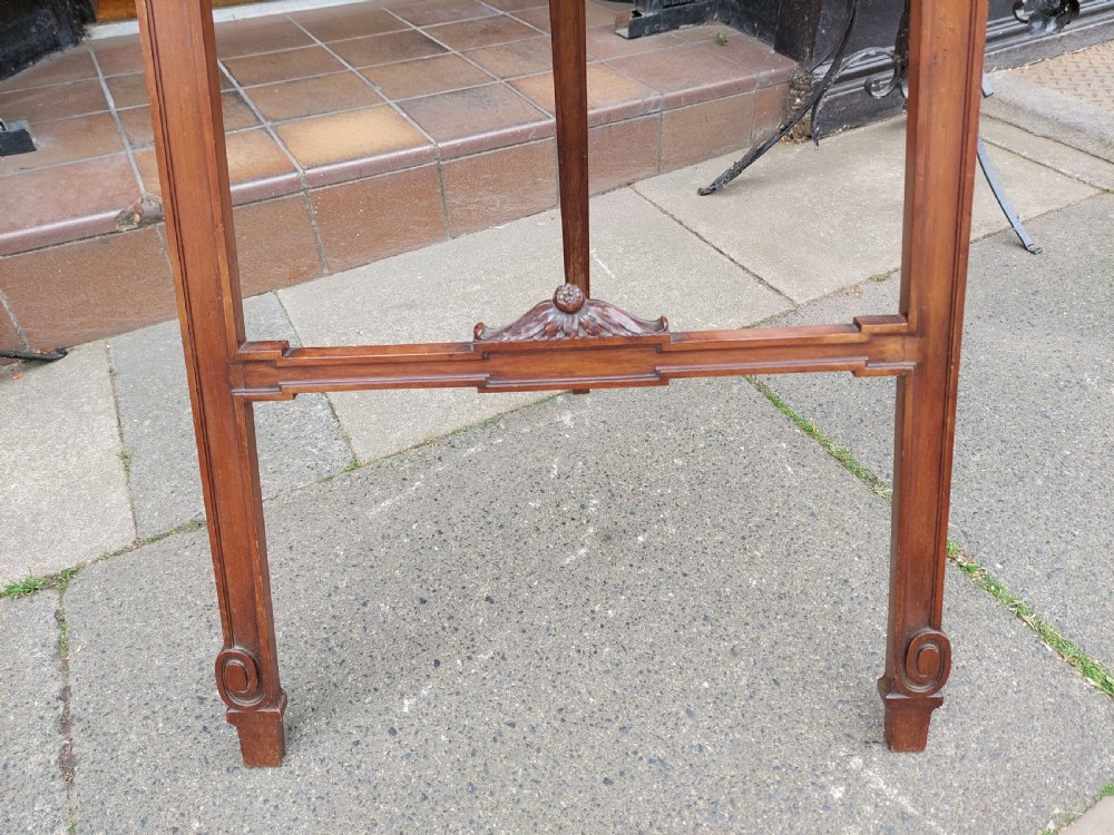Edwardian Mahogany Easel View V