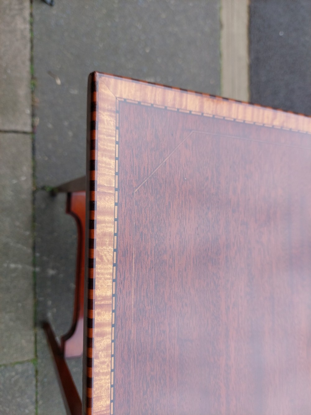 Edwardian Mahogany Side Table View V