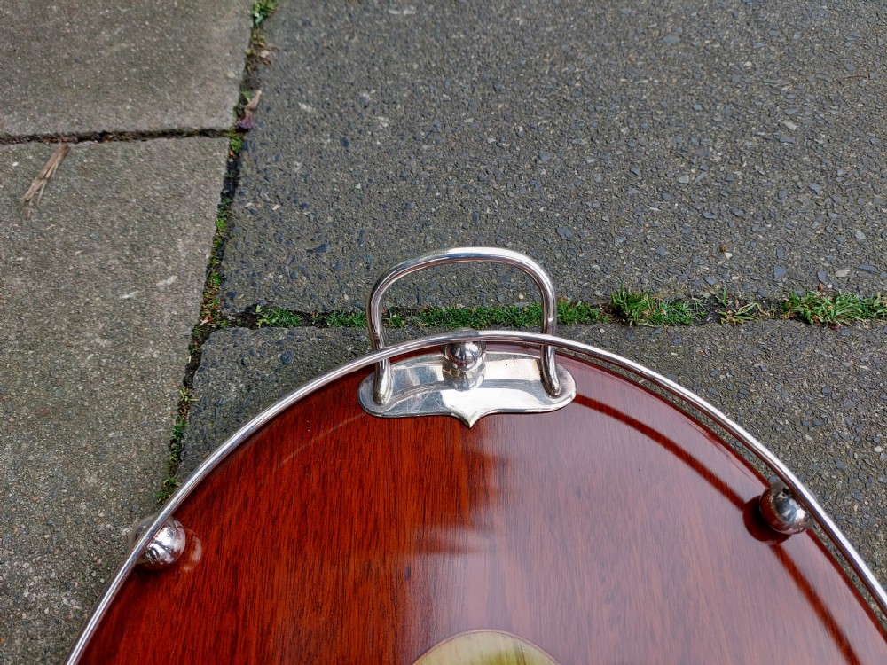Edwardian Mahogany Oval Tray  View II