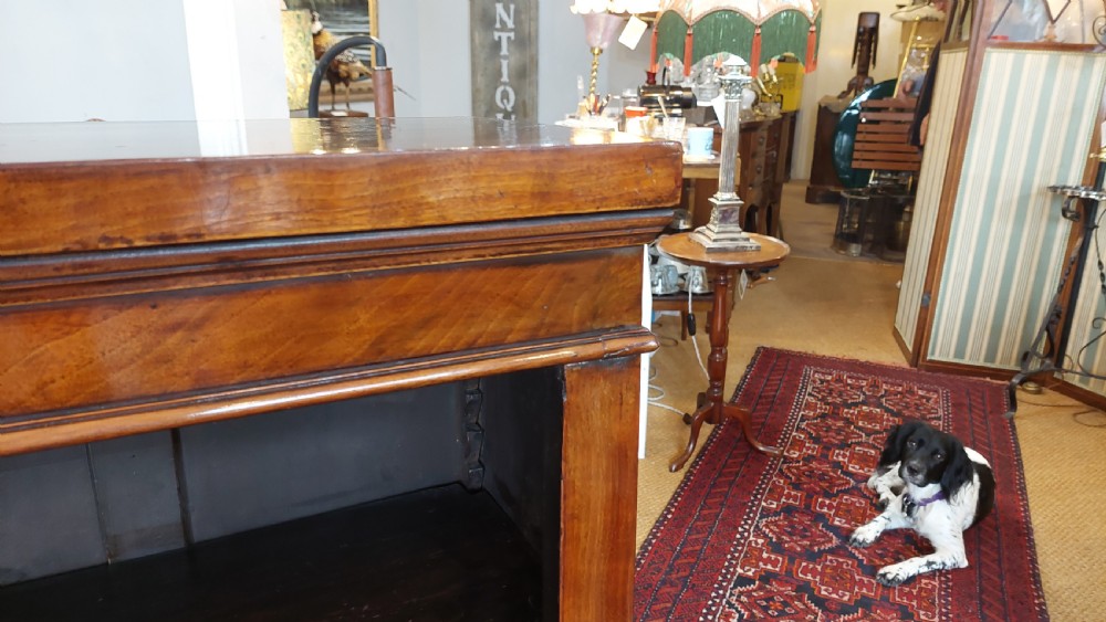 Victorian Mahogany Dwarf Bookcase View II