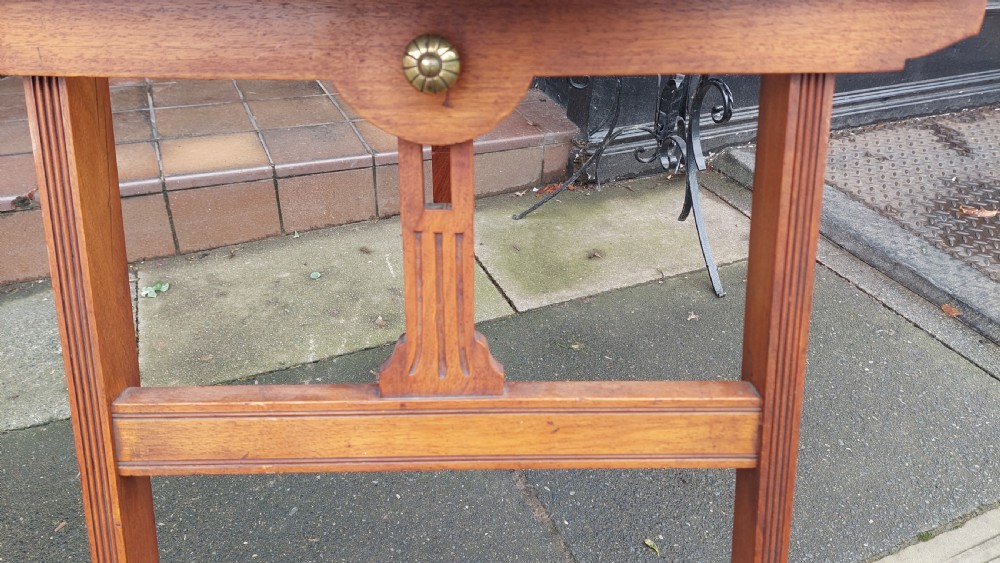 Victorian Walnut Easel Stand View VI