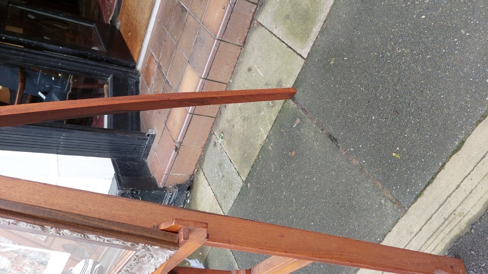 Victorian Walnut Easel Stand View VII