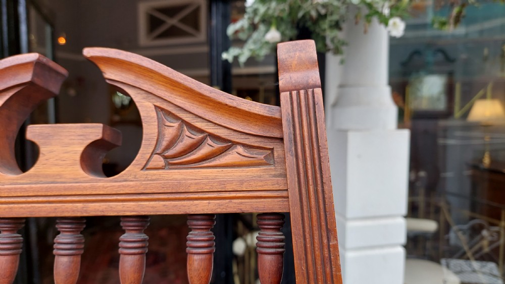 Victorian Walnut Easel Stand View IX