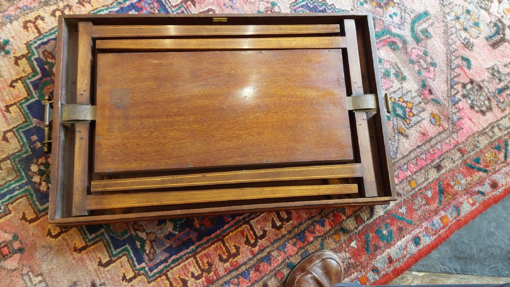 The Osterley Tabley - Edwardian Butlers Tray Table View X