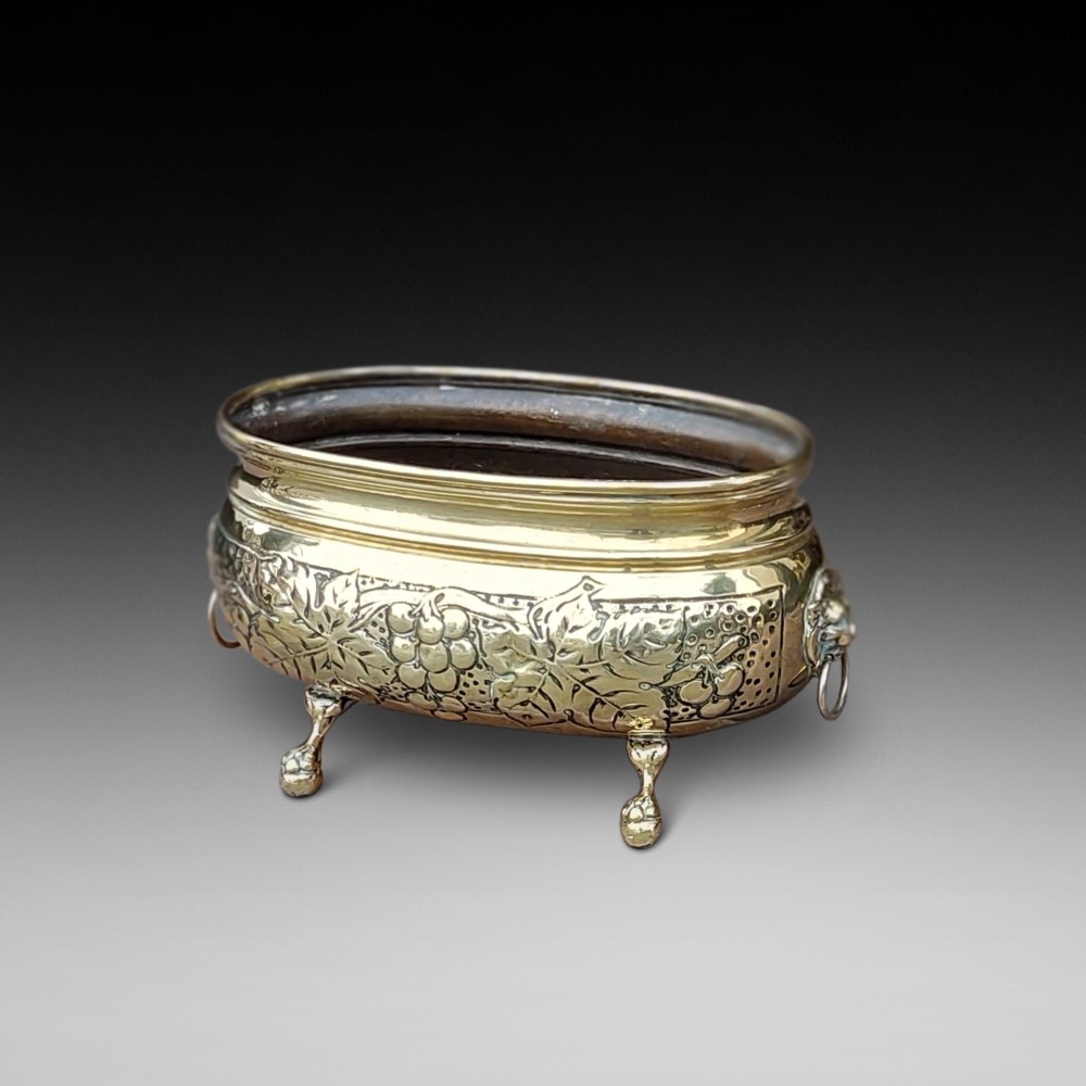 Late Victorian Art Nouveau Oval Planter