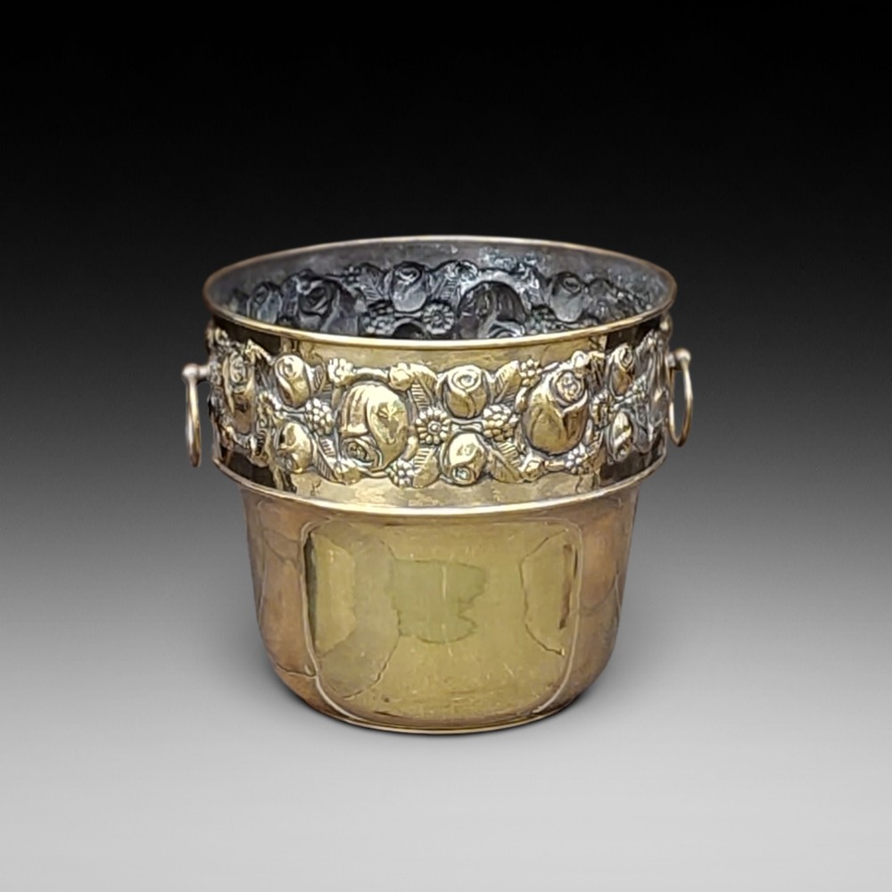 Edwardian Brass Jardiniere