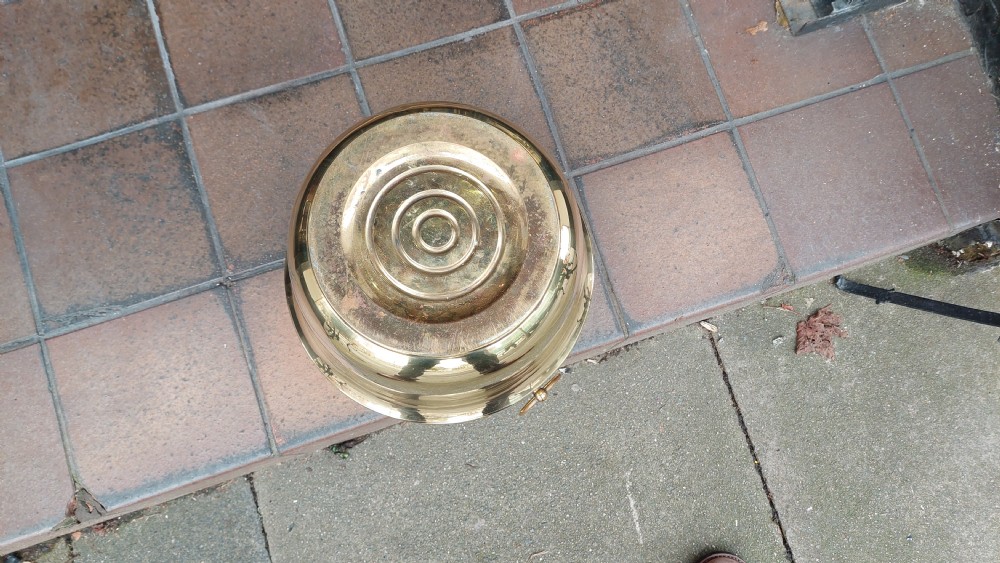 Edwardian Brass Jardiniere View VII