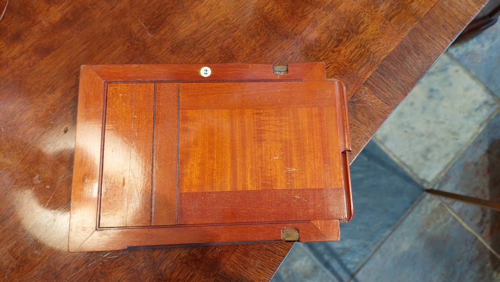 Edwardian Camera on Tripod Stand View V