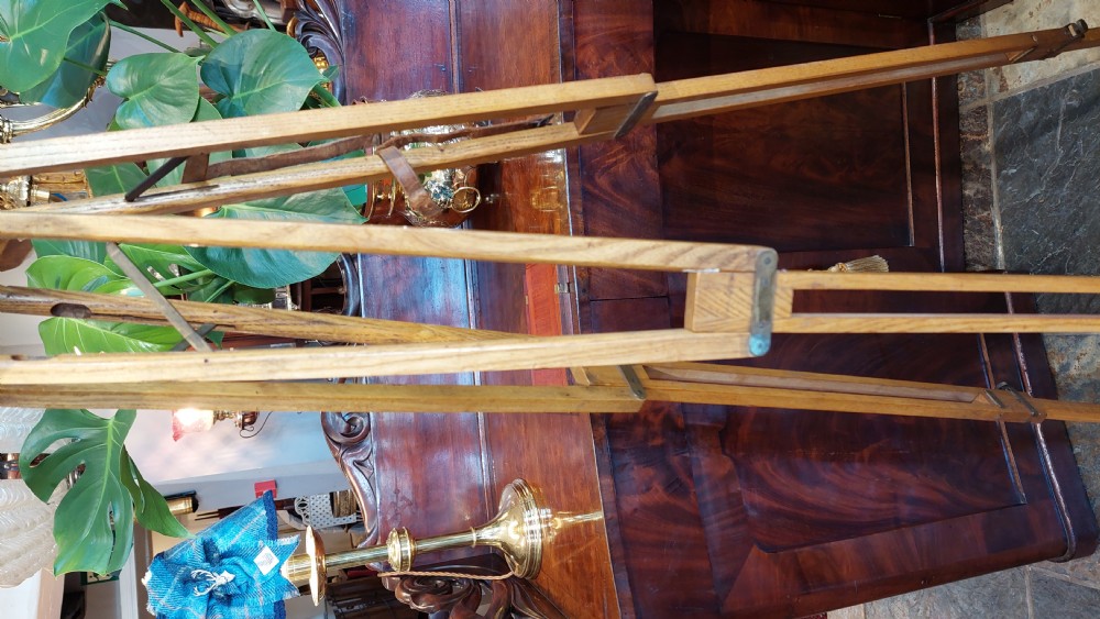 Edwardian Camera on Tripod Stand View X