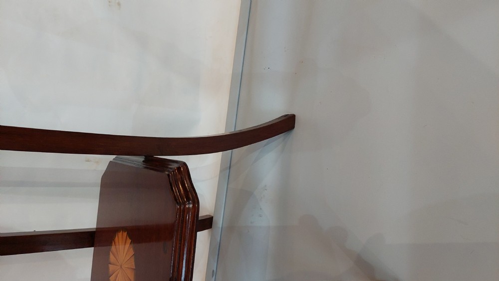  Edwardian Mahogany Torchere Plant Stand View VII