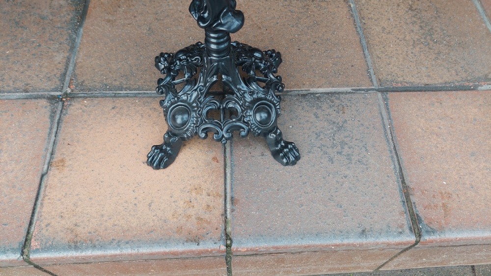 19th Cast Iron Trivet Stand View III