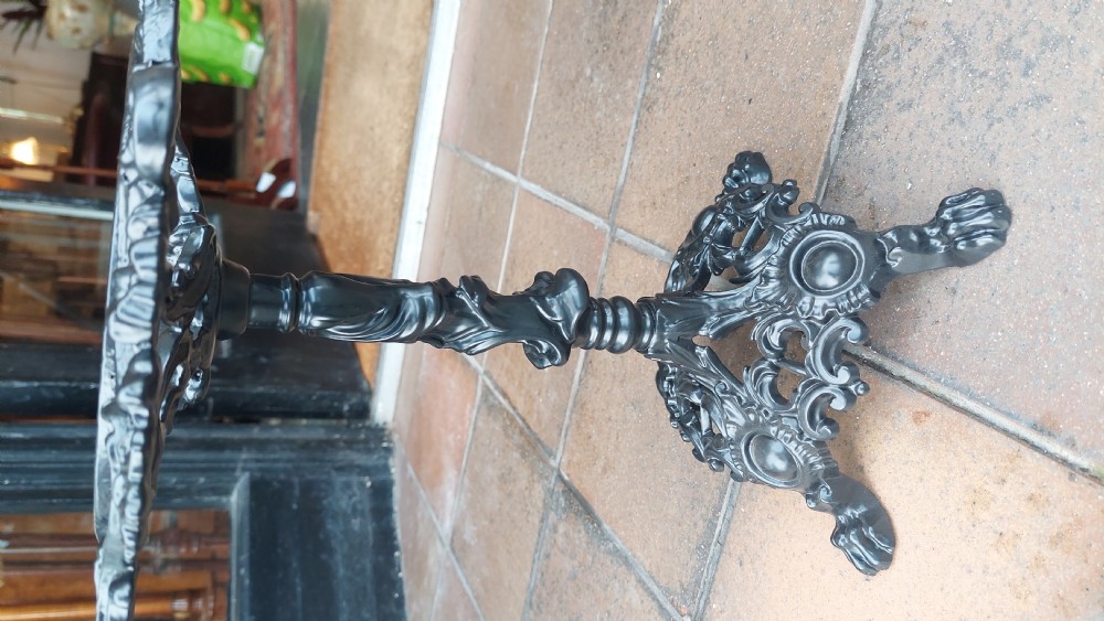 19th Cast Iron Trivet Stand View IV