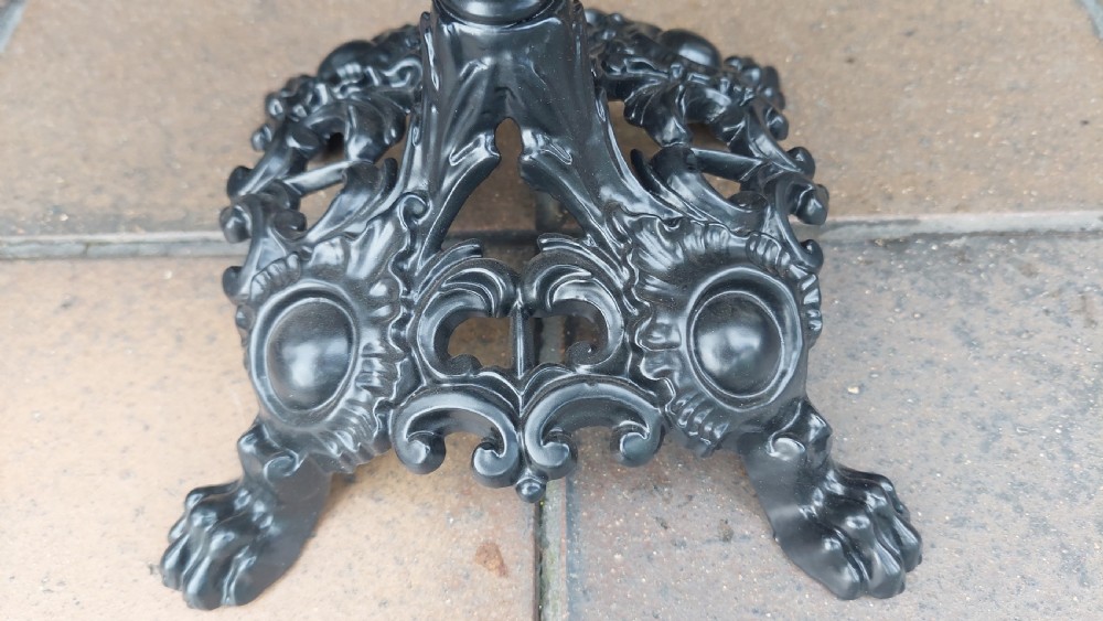 19th Cast Iron Trivet Stand View VI