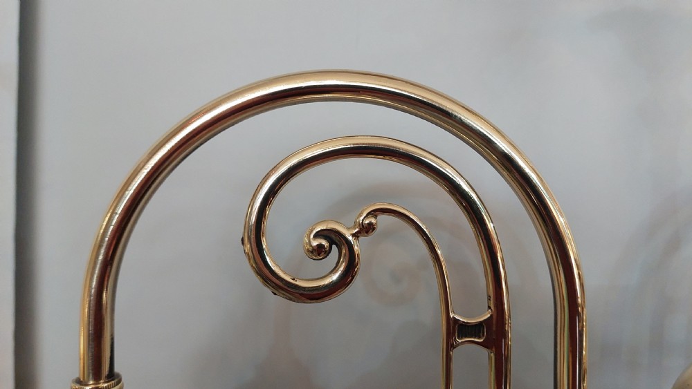 Edwardian Brass Twin Branch Lantern View VI