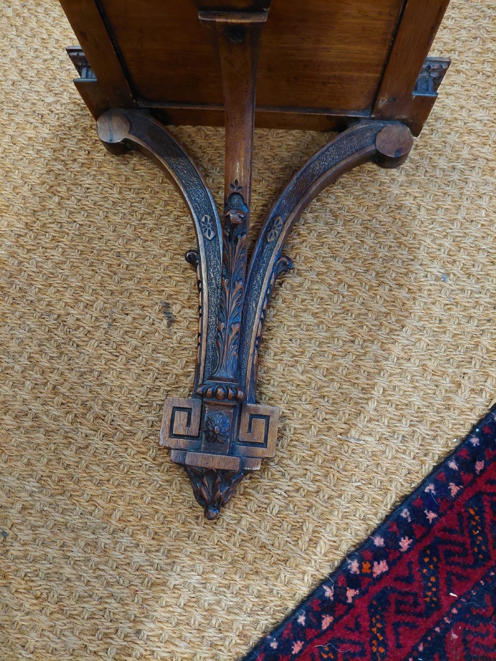 Late 19thC Walnut Wall Bracket  View II