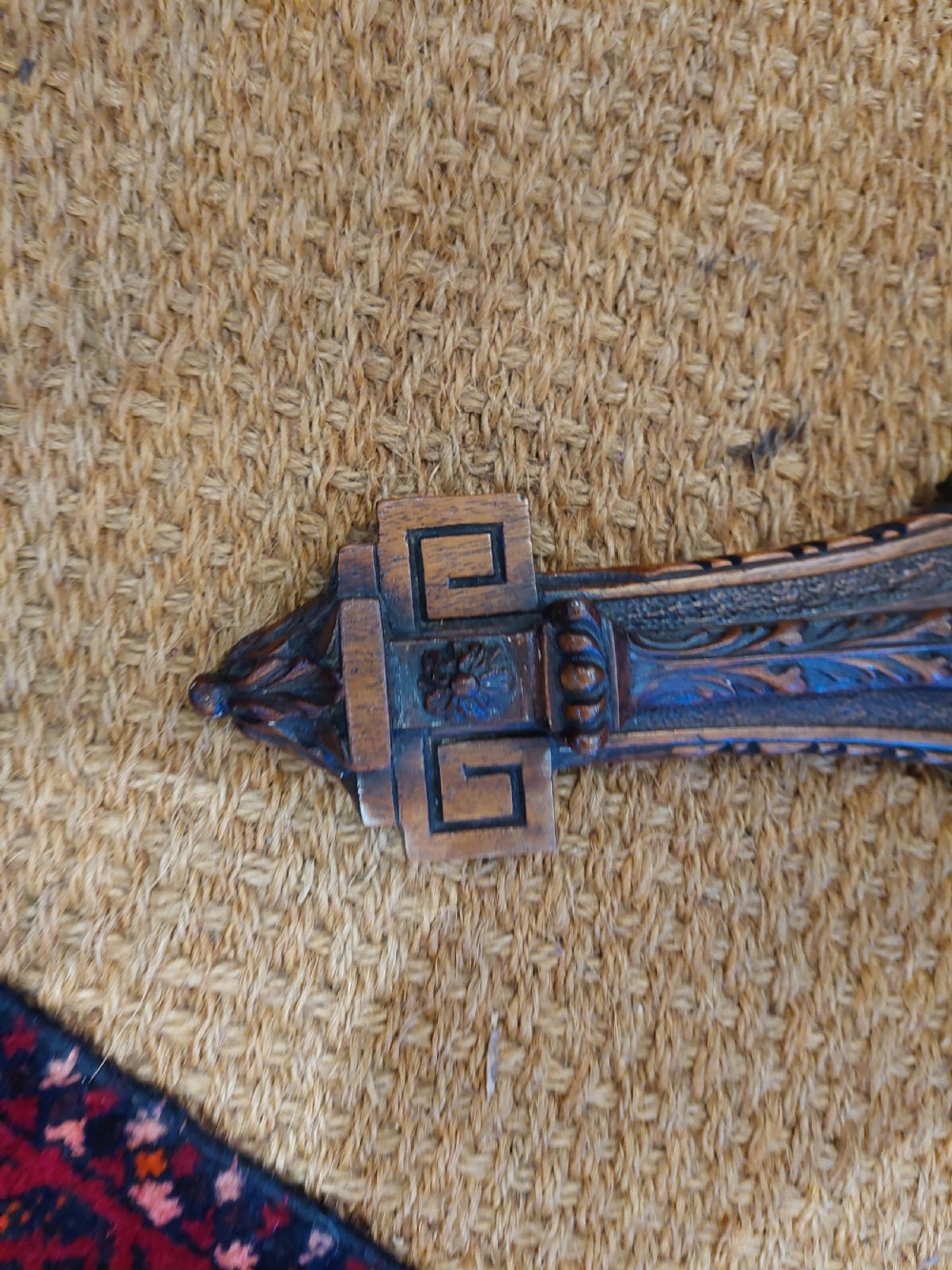 Late 19thC Walnut Wall Bracket  View IV