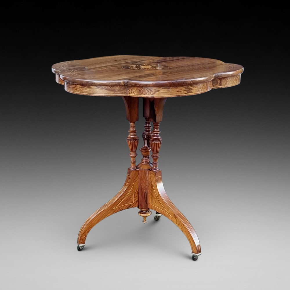 Late Victorian Rosewood Occasional Table