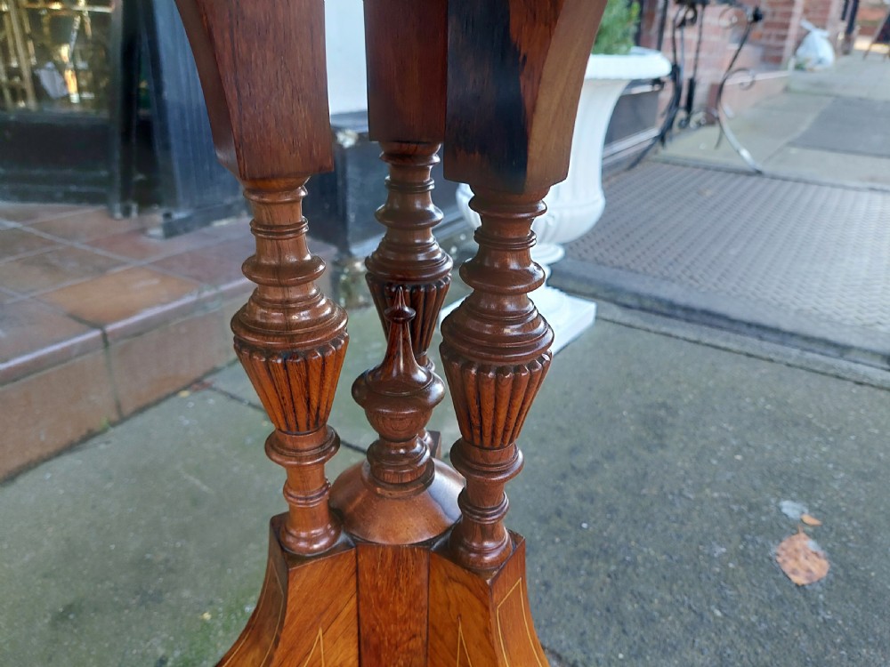Late Victorian Rosewood Occasional Table View V
